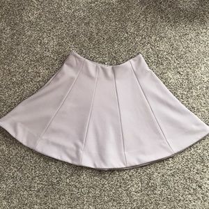 UO High-waisted Fit & Flair Skirt in Lilac